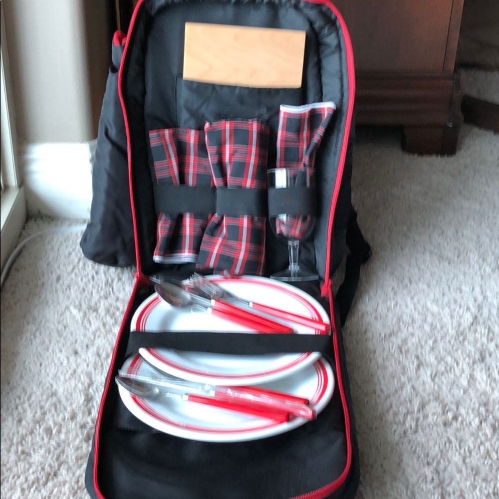 Picnic Time Wine & Cheese Backpack